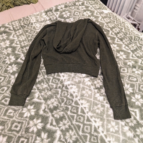 Aritzia thermal zip hoodie - Picture 4 of 5